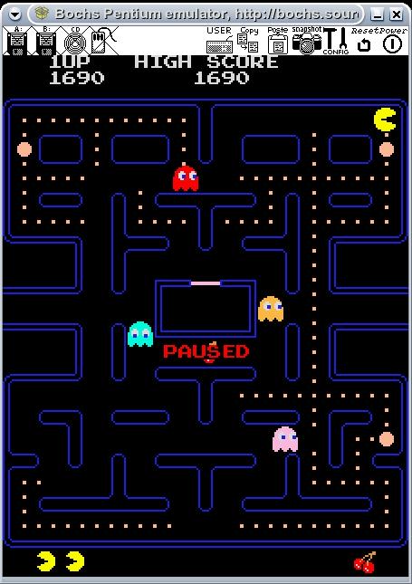 Quest snapshot of pacman