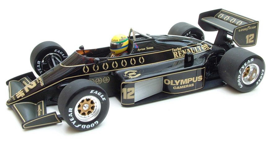 F1 Lotus Renault 97T driven by Ayrton Senna 
